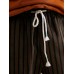 Men Casual Striped Straight Drawstring Waist Loose Pants