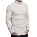 Mens Fashion Cotton High Collar Sweaters