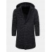 Men’s Fashion Hooded cardigan sweaters coat sweater Mid  long knitting Hoodies